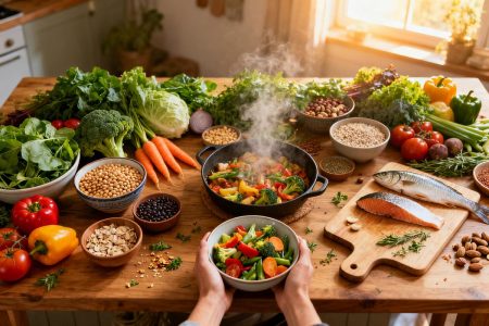 Illustration des choix alimentaires associés à une meilleure protection contre le cancer