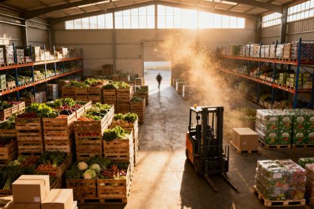 Extension d'un site logistique dédié à l'approvisionnement bio des cantines